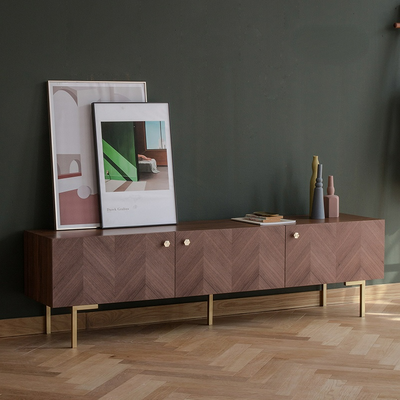 For the Hong Kong Only-Pedraza Herringbone TV Stand