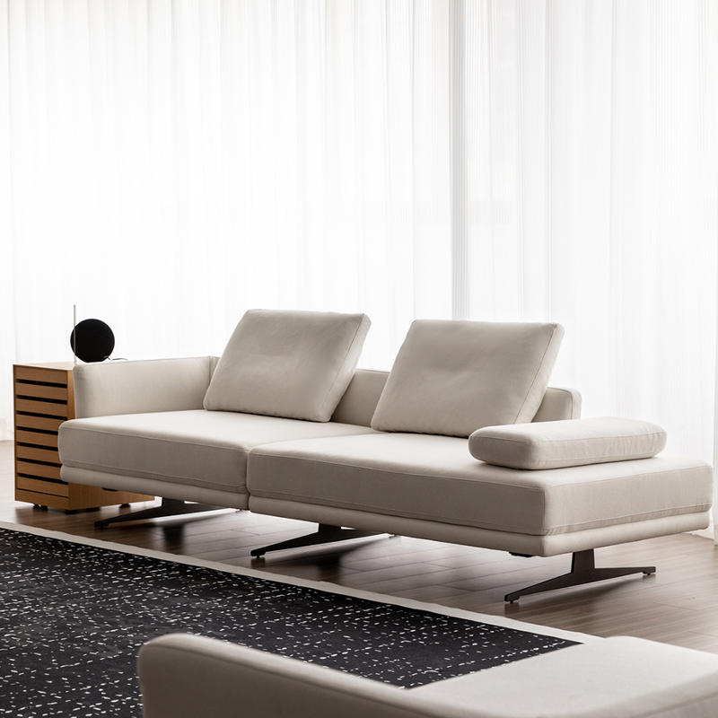 EcoChic Minimalist Fabric Sofa