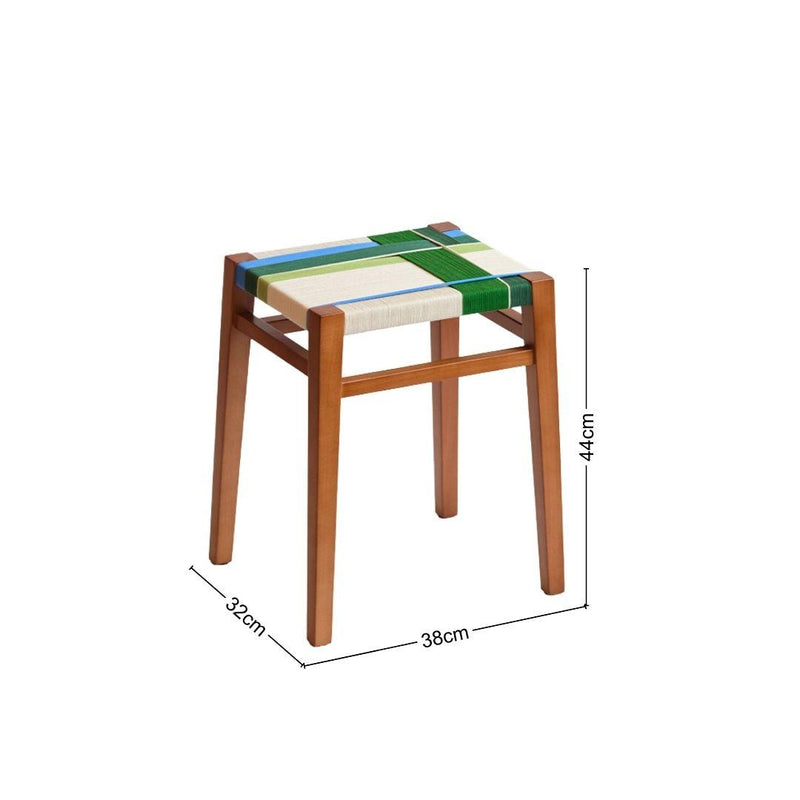 Harlow Artistic Handcrafted Stool (Set of 2)