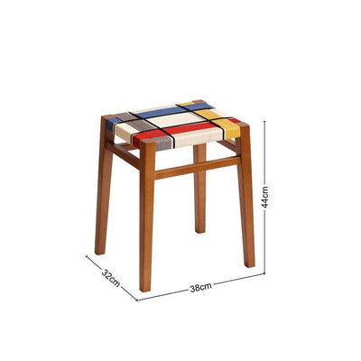 Harlow Artistic Handcrafted Stool (Set of 2)