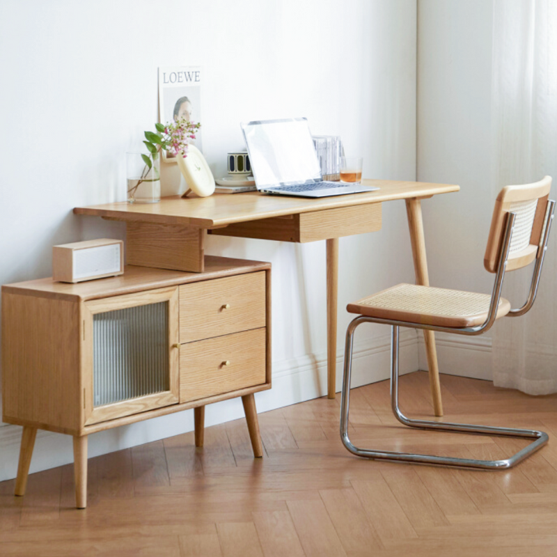 Weldon Desk with Cabinet
