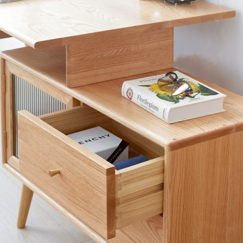 Weldon Desk with Cabinet