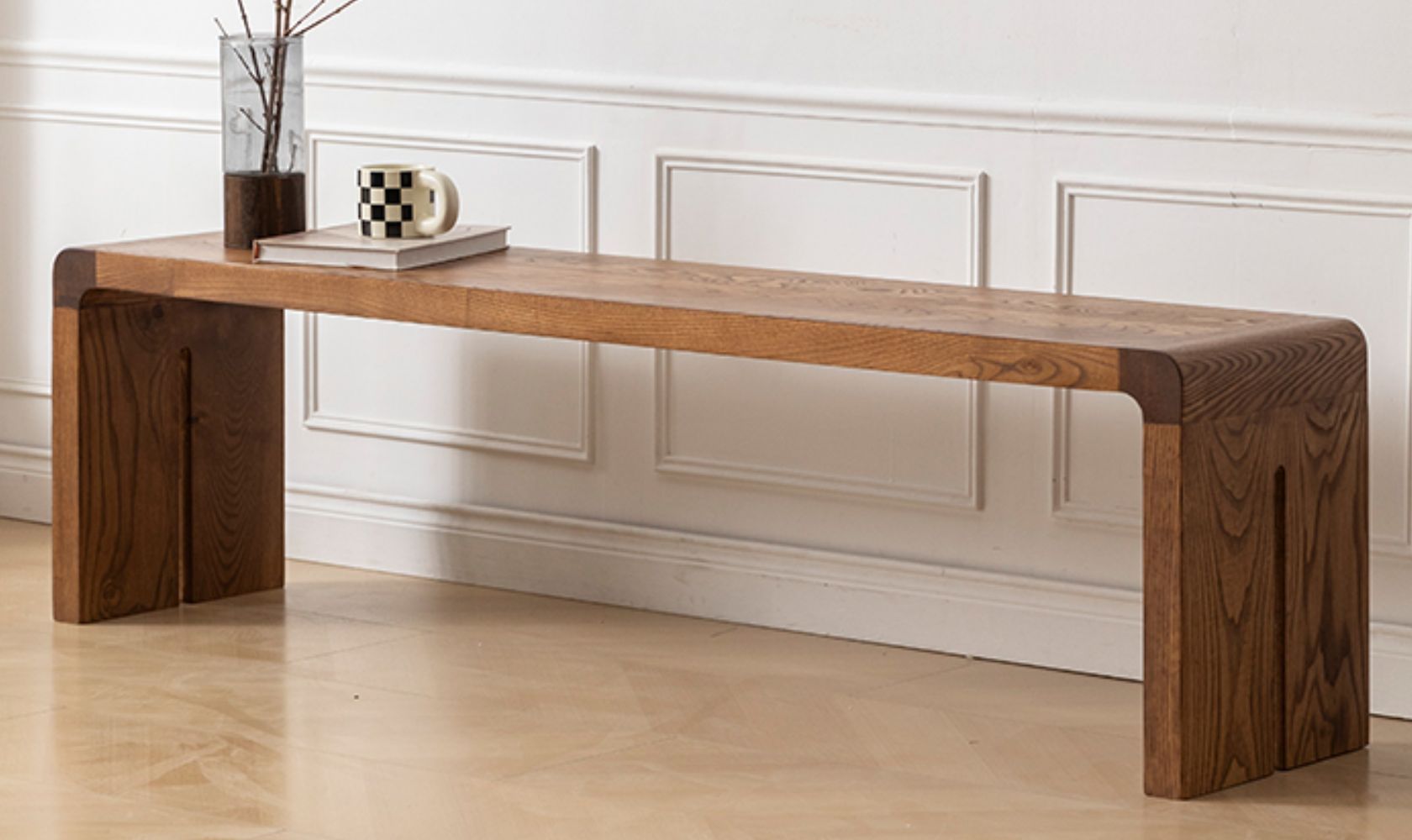 Alden Solid Wood Bench – cozymatic HK