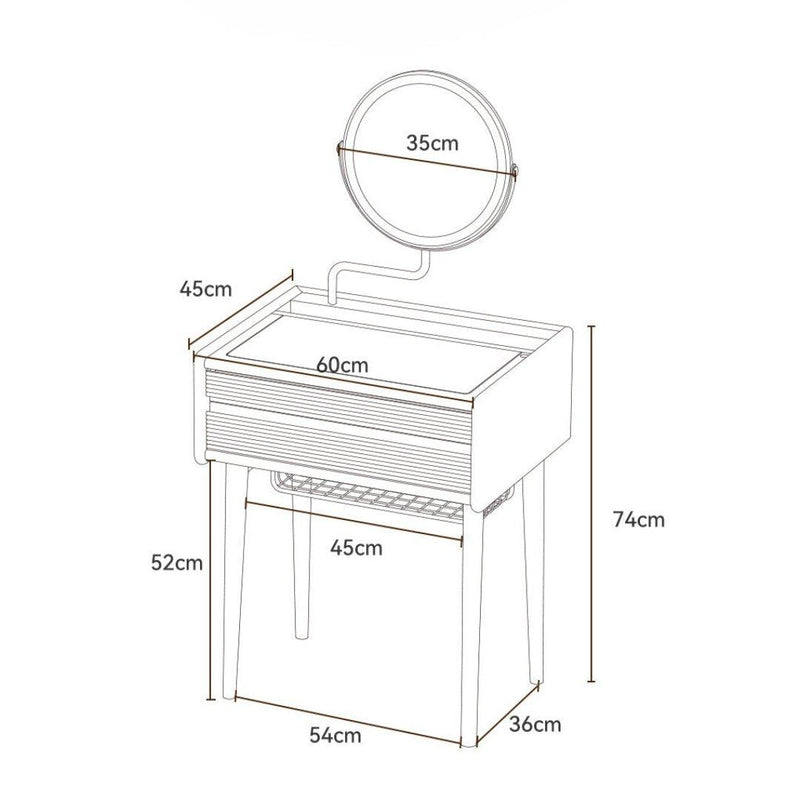 Bliss Makeup Vanity - Cozymatic Australia