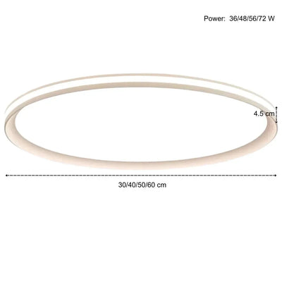Lumos Modern Circle Ceiling Light