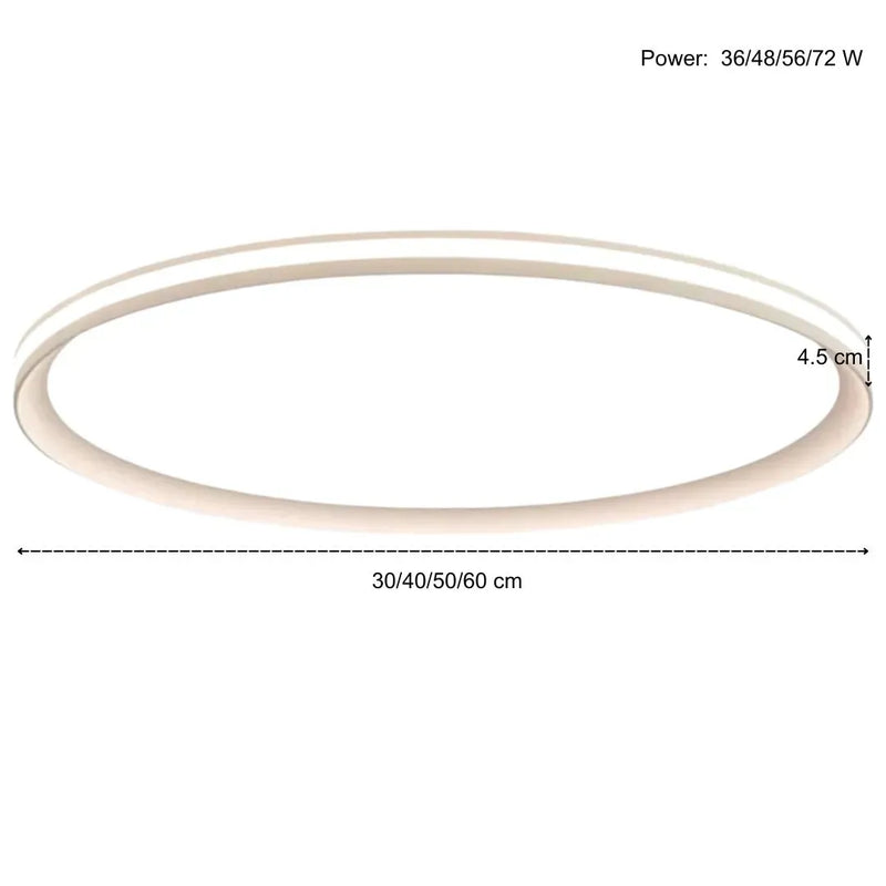 Lumos Modern Circle Ceiling Light