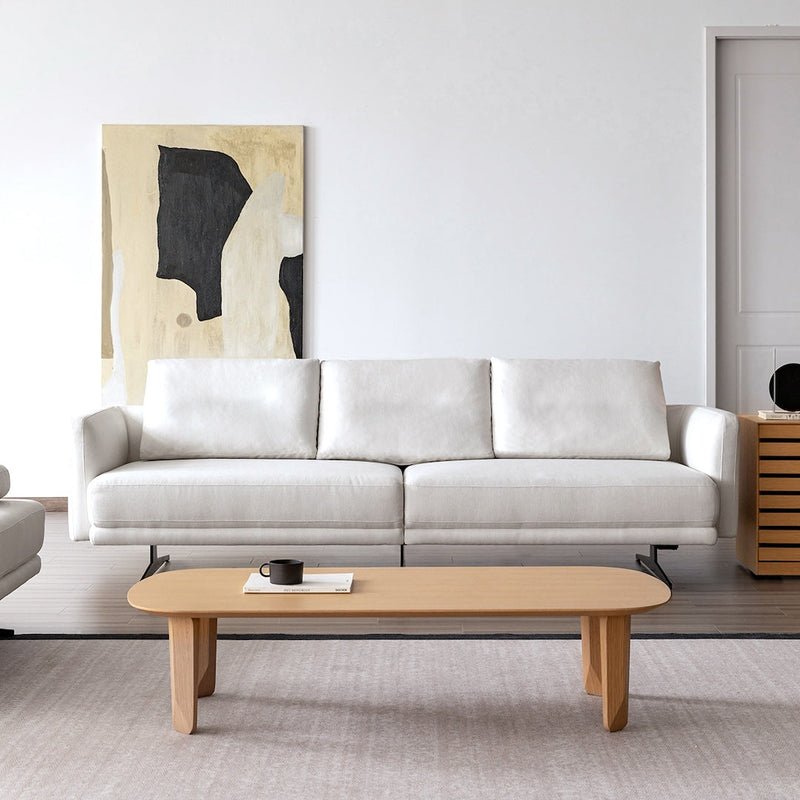 EcoChic Minimalist Fabric Sofa main image 02