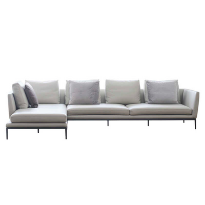 Grace Genuine Leather Sofa main image 005