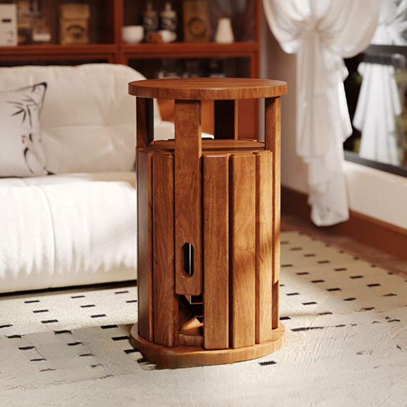 Sharman Wood Stool (Set of 4)