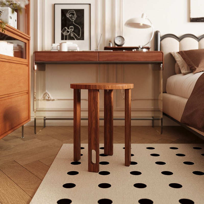 Sharman Wood Stool (Set of 4)