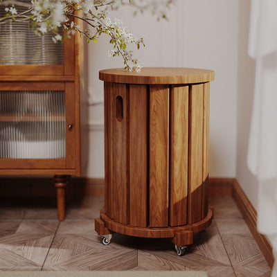Sharman Wood Stool (Set of 4)
