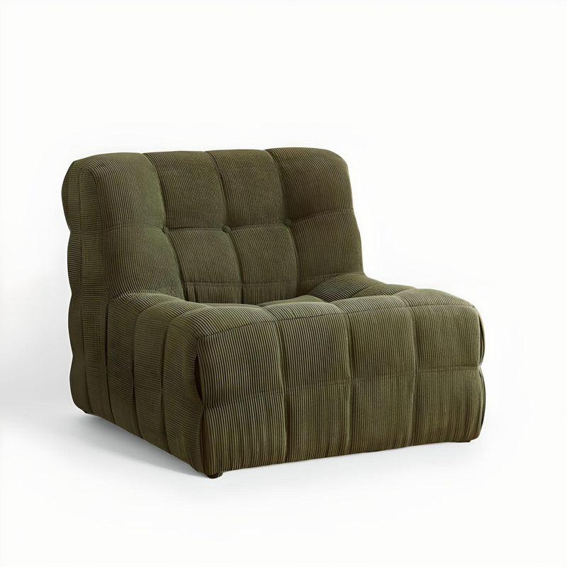 Ayden Fabric Armless Chair - Cozymatic Australia