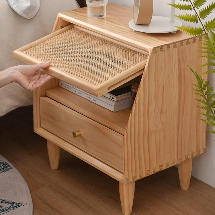 Winston Rattan Drawer Nightstand