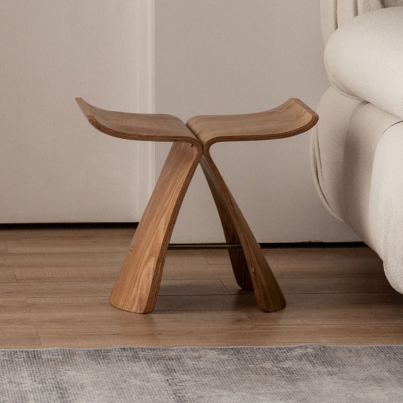 Bentwood Butterfly Accent Stool