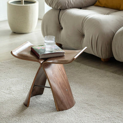 Bentwood Butterfly Accent Stool