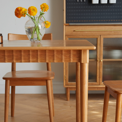 Arvin Cherry Wood Dining Table