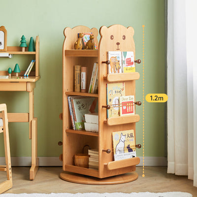 Holthaus Multifunctional Revolving Child Bookshelf
