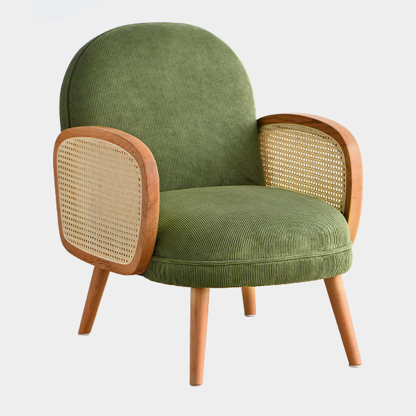 Minerva Rattan Arm Lounge Chair