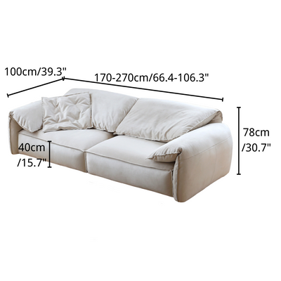 Gilles Rolled Arm Sofa