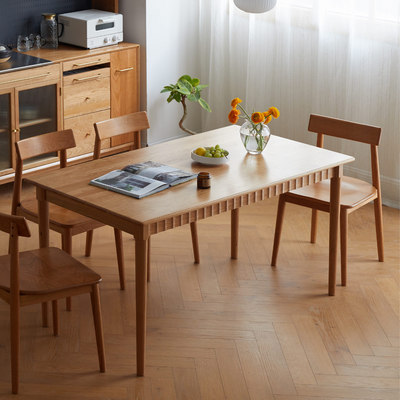 Arvin Cherry Wood Dining Table