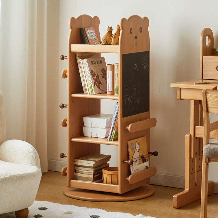 Holthaus Multifunctional Revolving Child Bookshelf