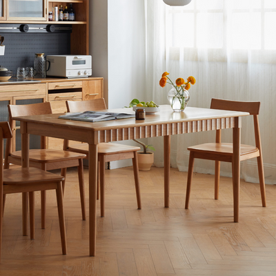 Arvin Cherry Wood Dining Table