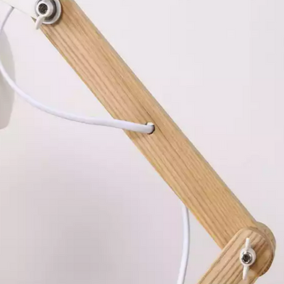 Aalin Solid Wood Desk Lamp