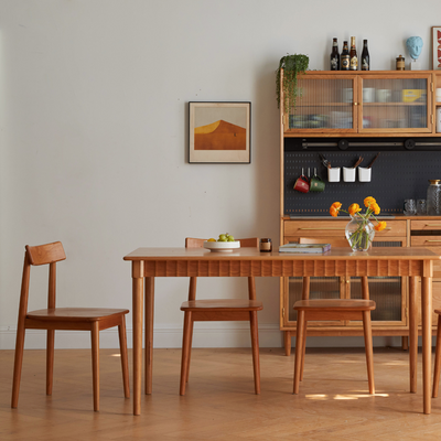 Arvin Cherry Wood Dining Table