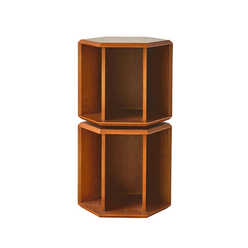 Holthaus Revolving Geometric Bookcase