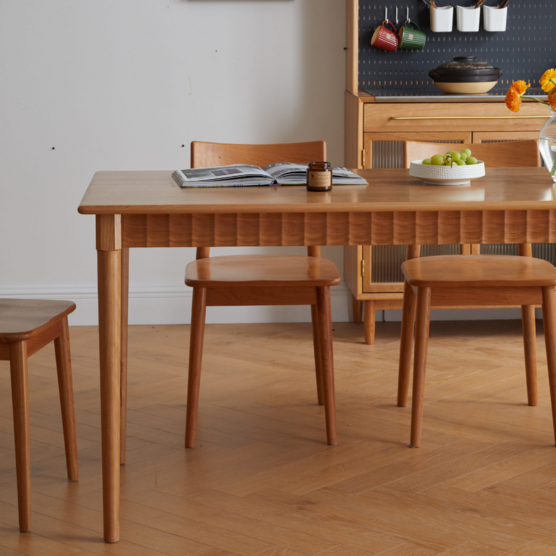 Arvin Cherry Wood Dining Table