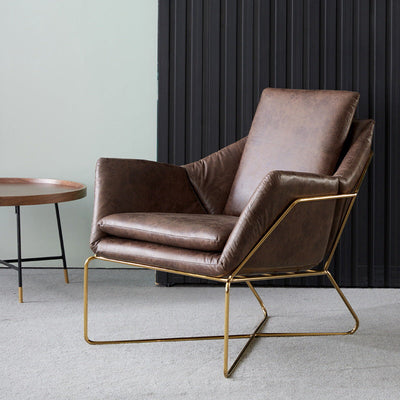 Hoboken Leather Armchair