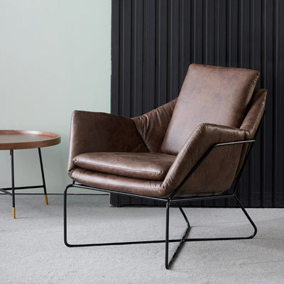 Hoboken Leather Armchair