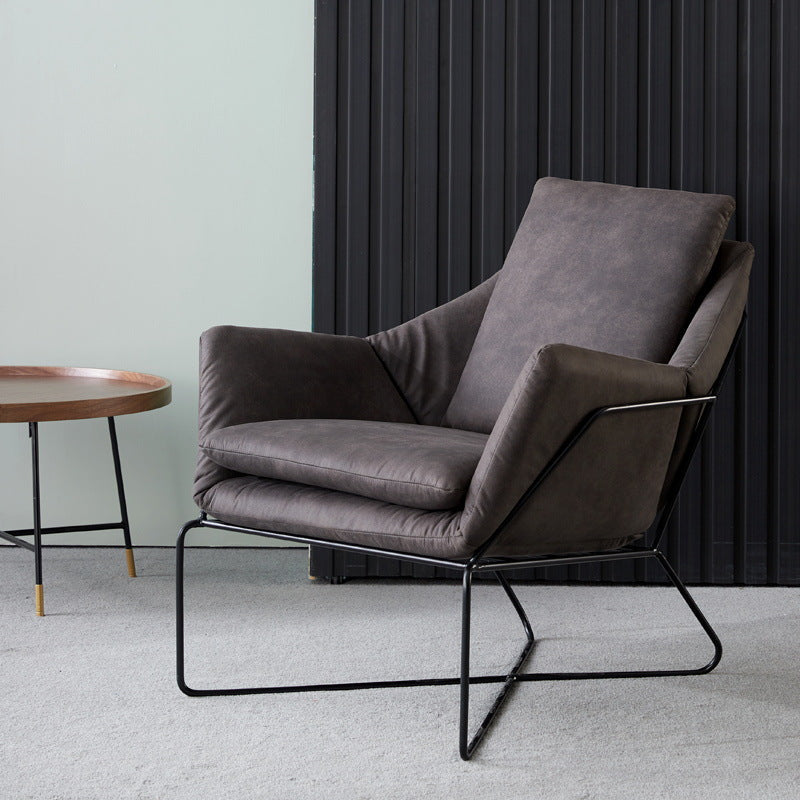 Hoboken Leather Armchair