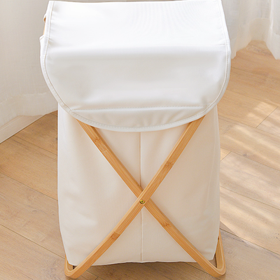 Mcghee Bamboo laundry Basket