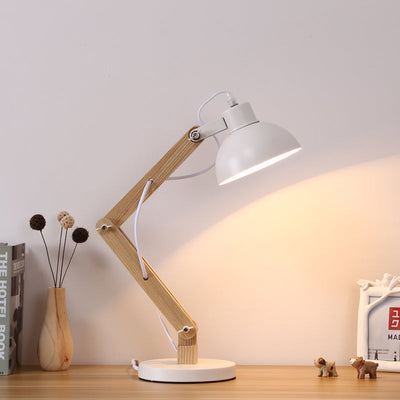 Aalin Solid Wood Desk Lamp