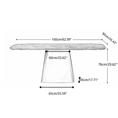 Josclyn Sintered Stone Dining Table