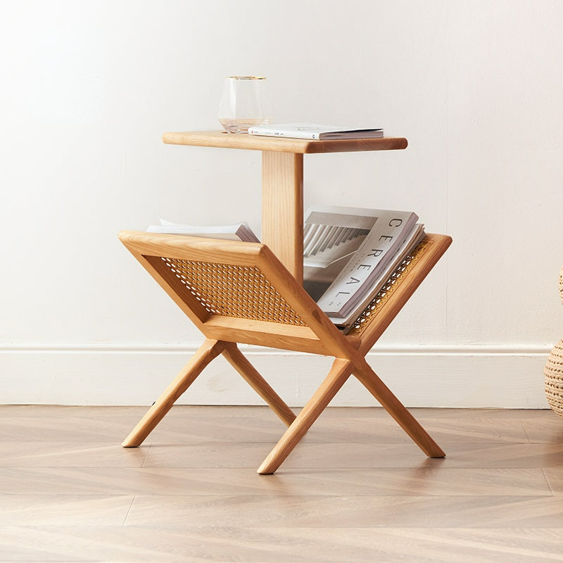 Sciacca End Table With Mini Bookcase