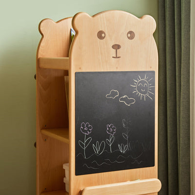 Holthaus Multifunctional Revolving Child Bookshelf