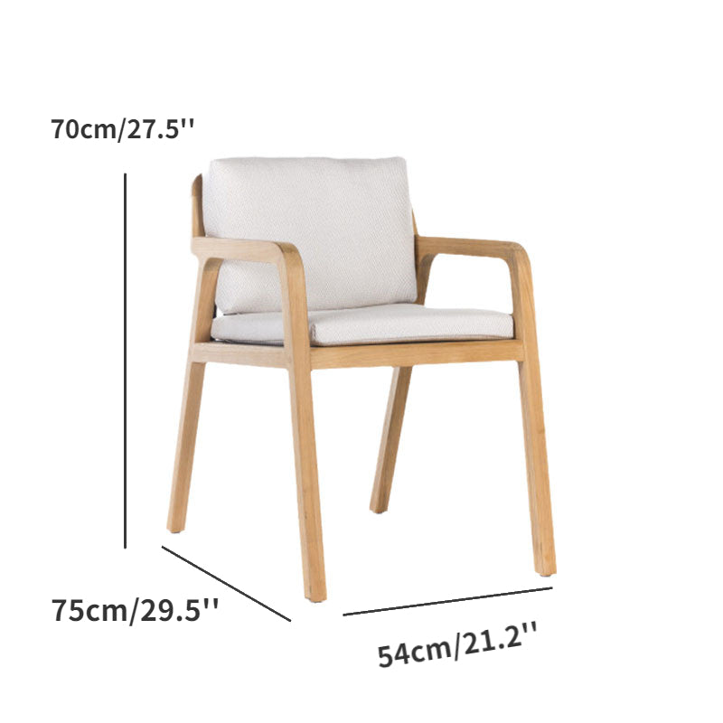 Hoff Rectangular Outdoor Dining Chair